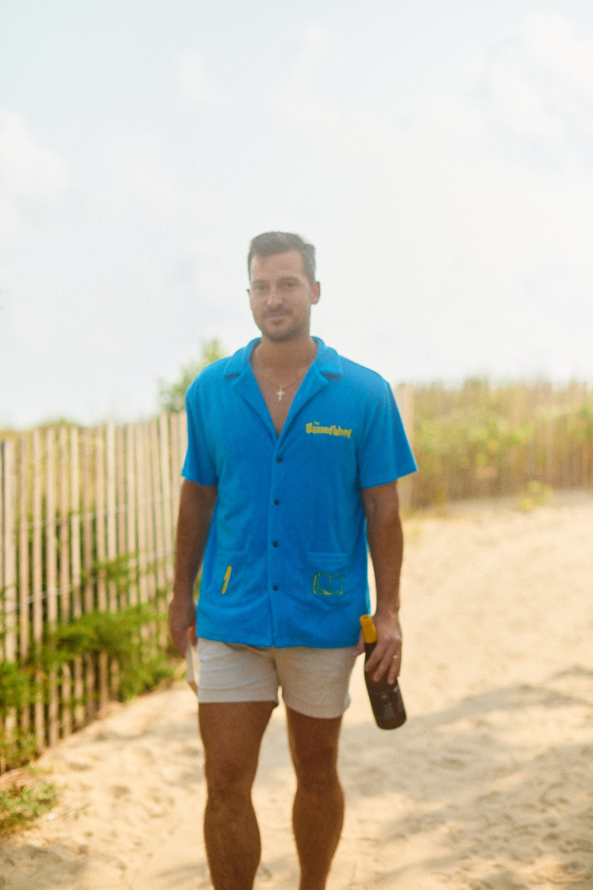 TBW x Bemo's Terry Cloth Beach Shirt