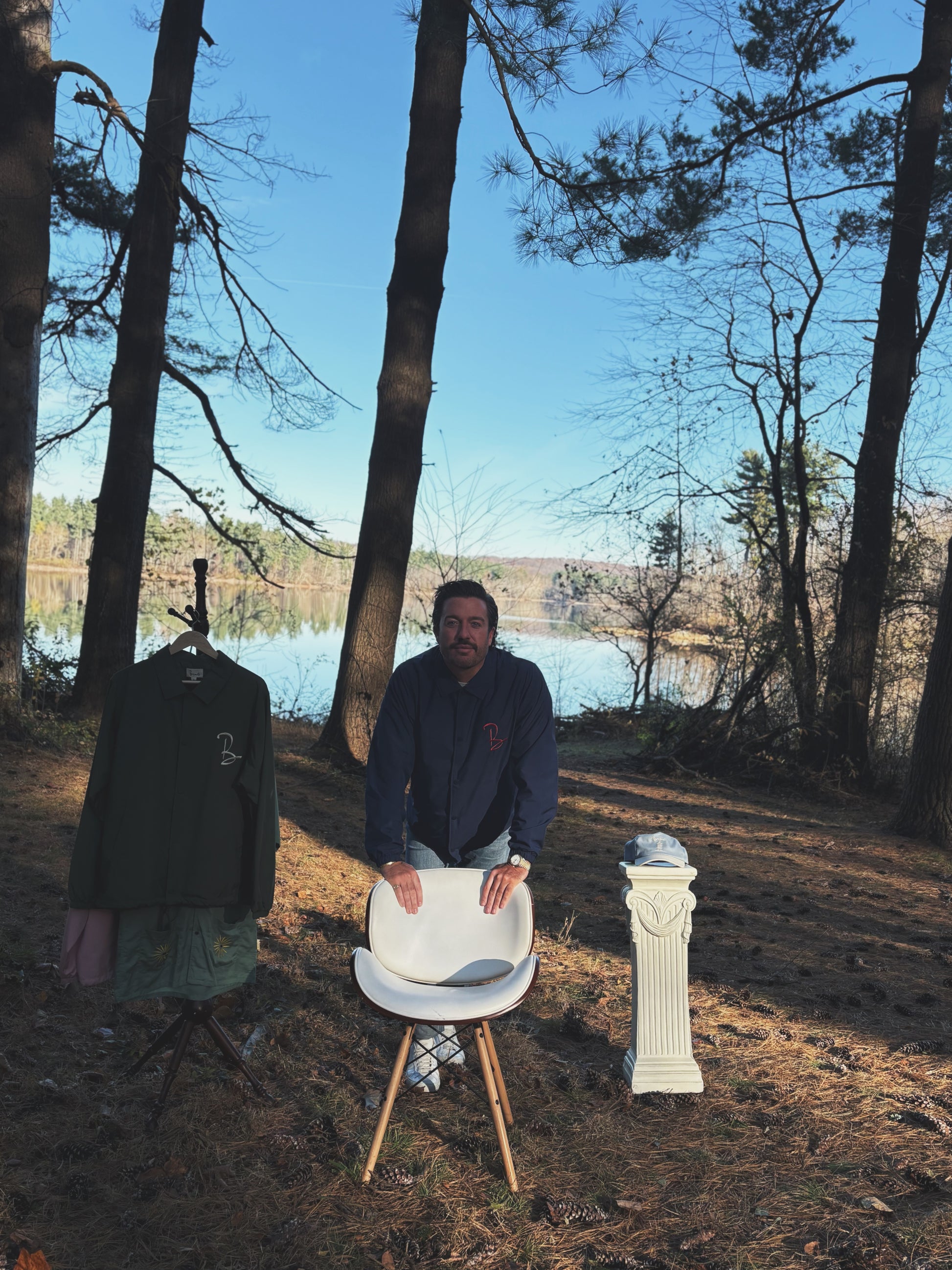 Bemo's Navy Coach Jacket