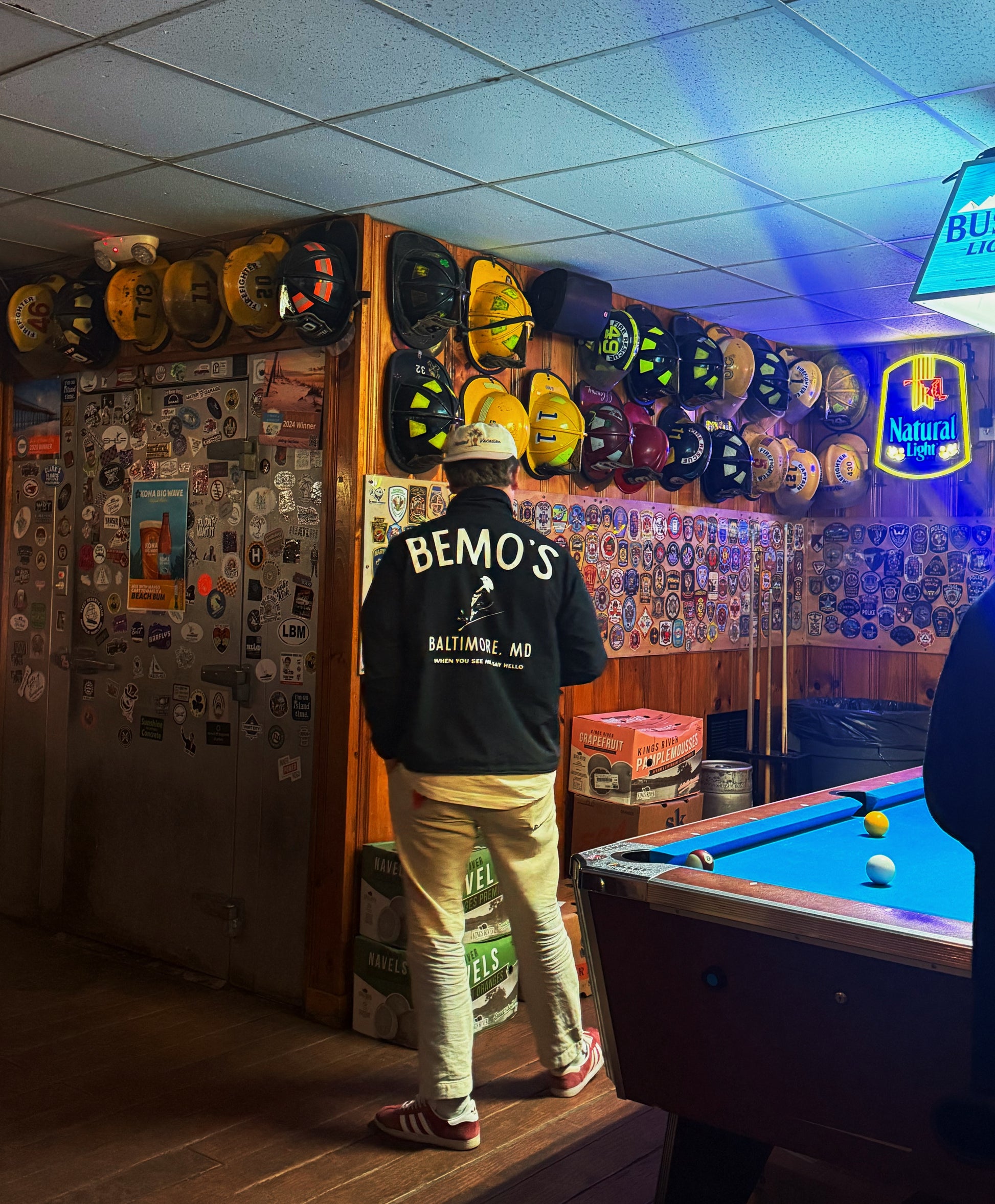 Bemo's Oriole Coach Jacket
