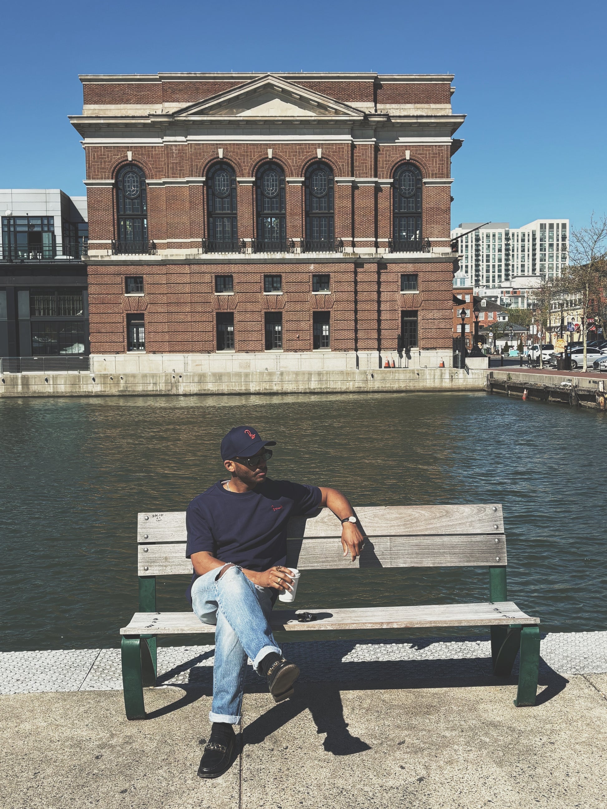 Bemo's Navy Heavy Weight SS Tee