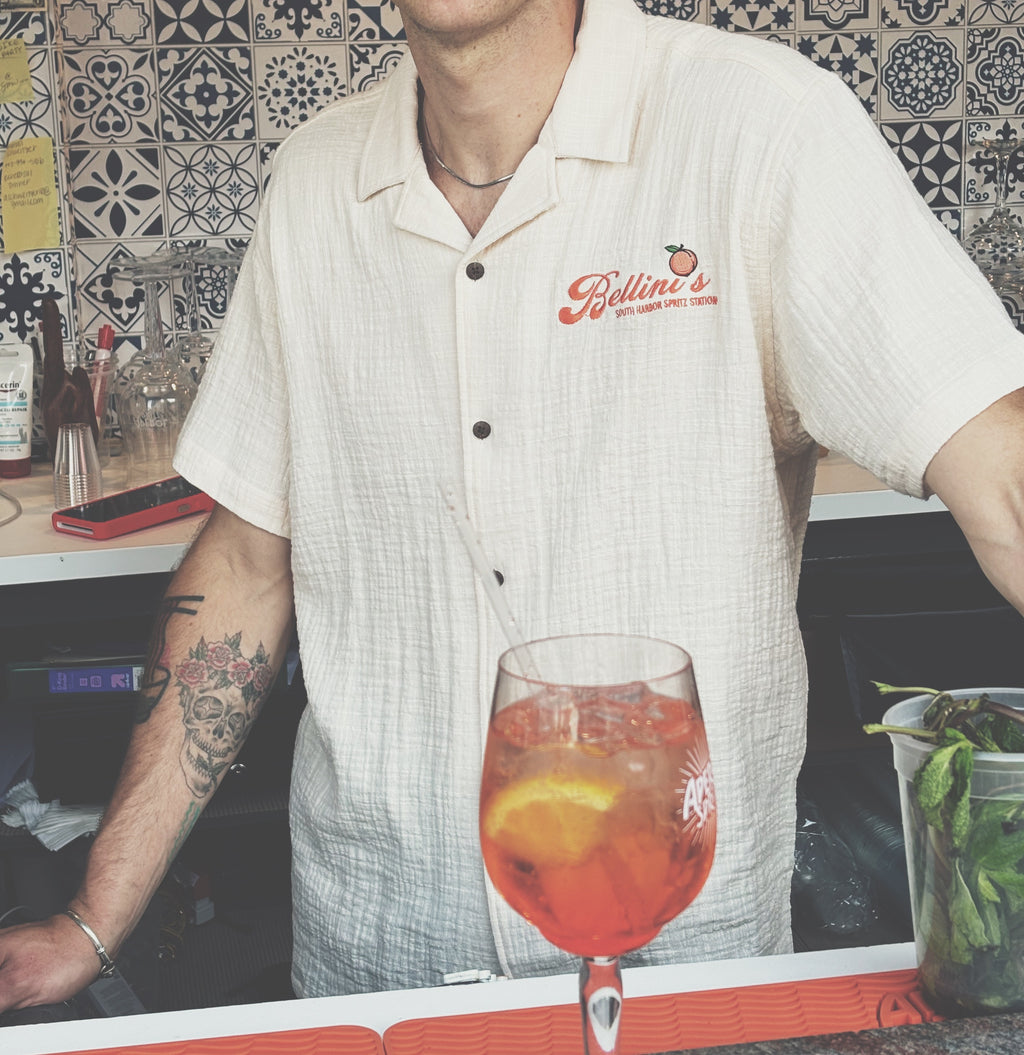 Bemo's x Bellini's Gauze Button Front Shirt
