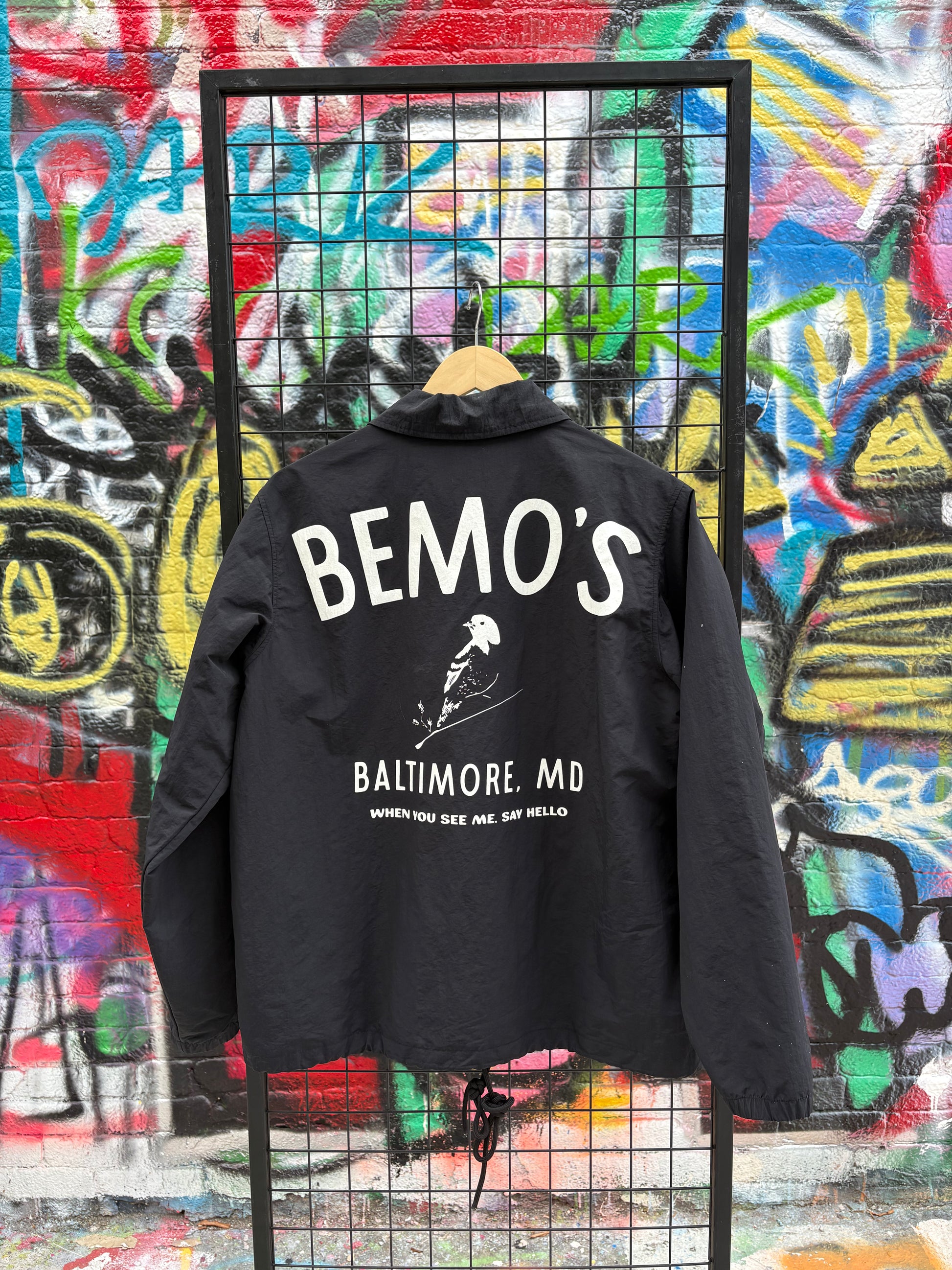 Bemo's Oriole Coach Jacket