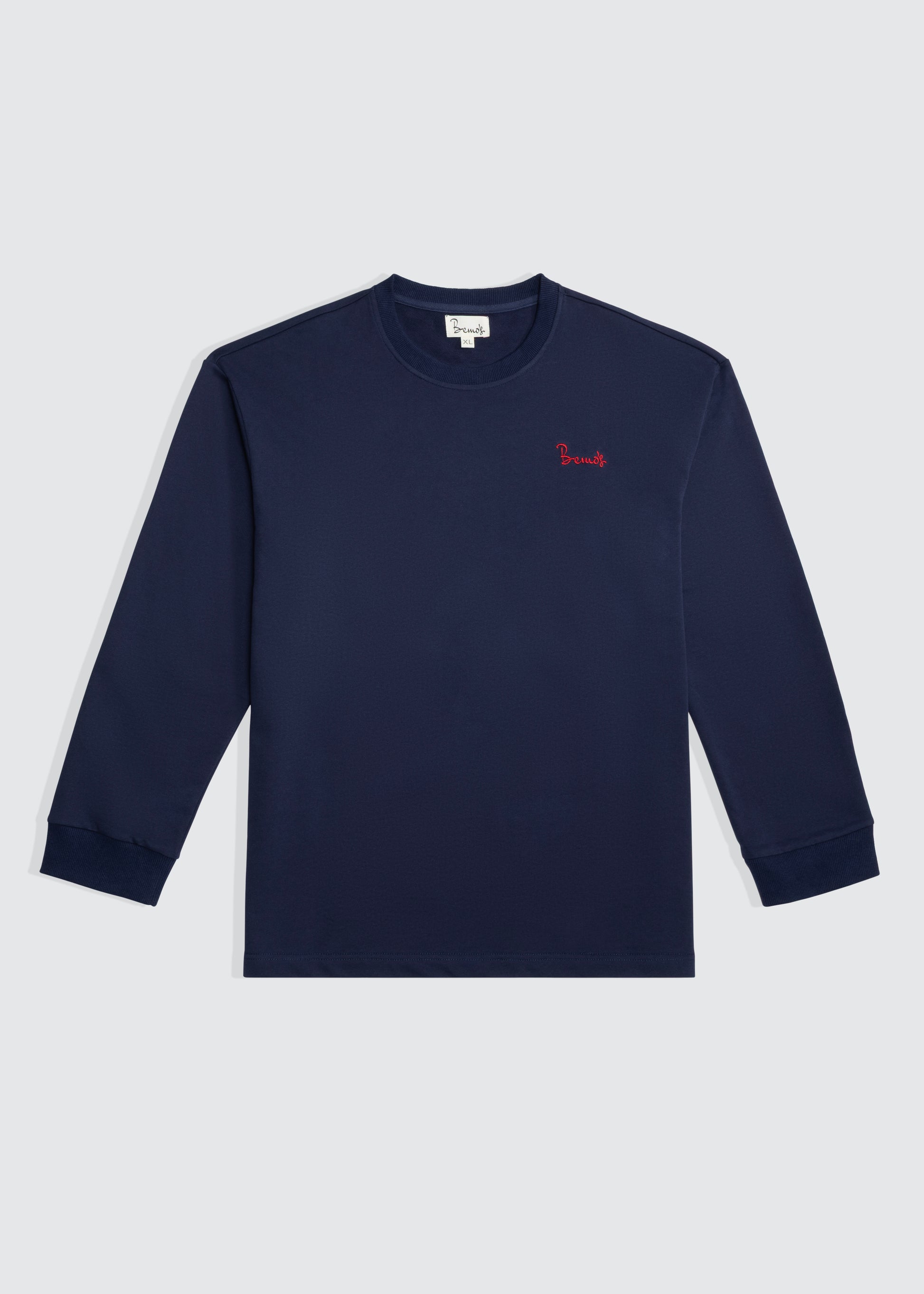 Bemo's Navy Heavy Weight LS Tee