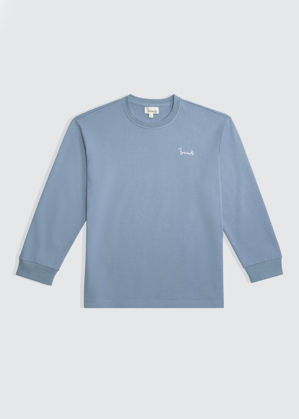 Bemo's Dusty Blue Heavy Weight LS Tee