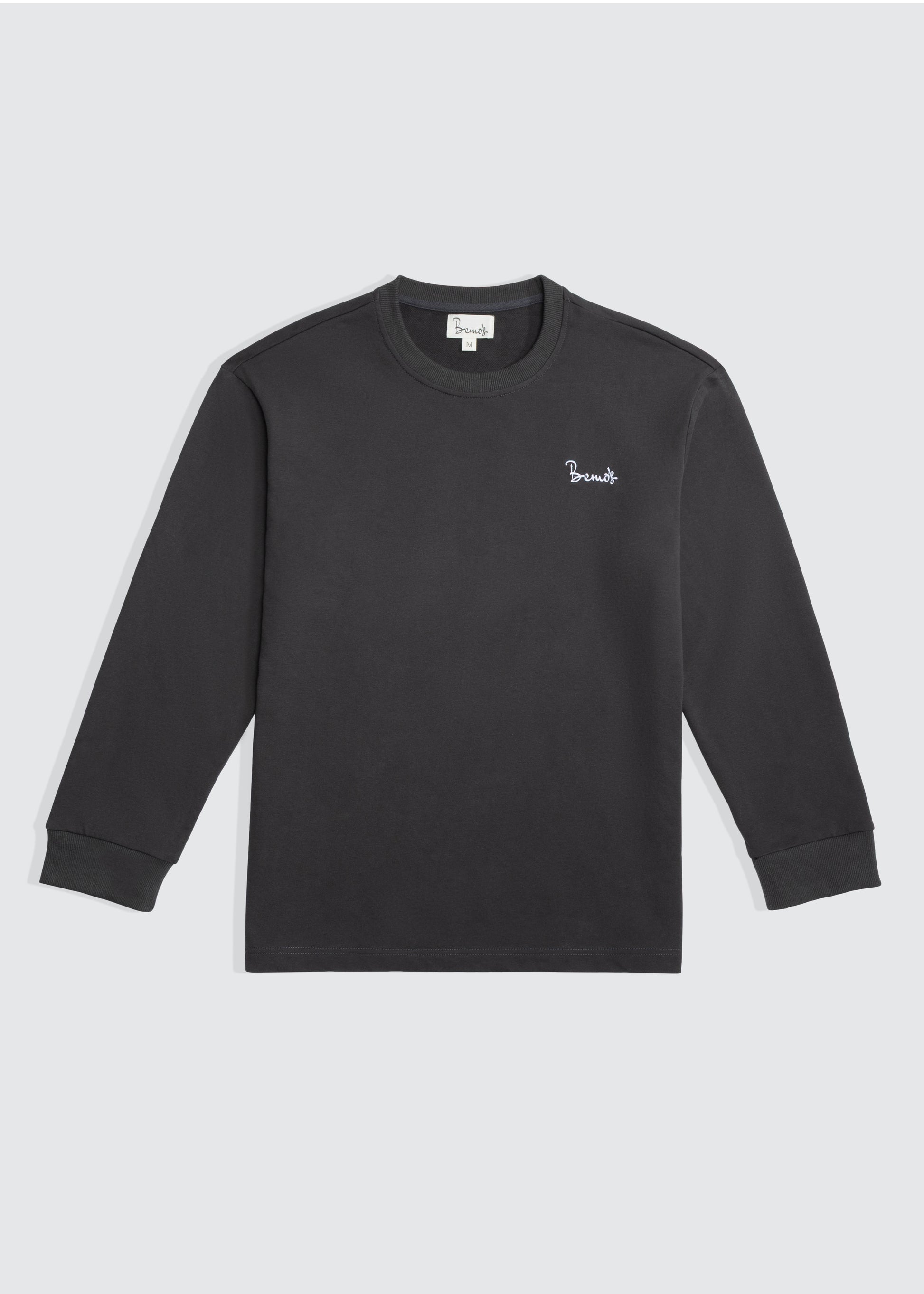 Bemo's Charcoal Heavy Weight LS Tee