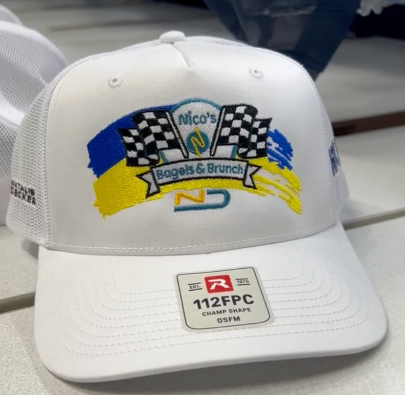 Nico's Hope For Life x Natalie Decker Racing Hat w/ Signed Hero Card
